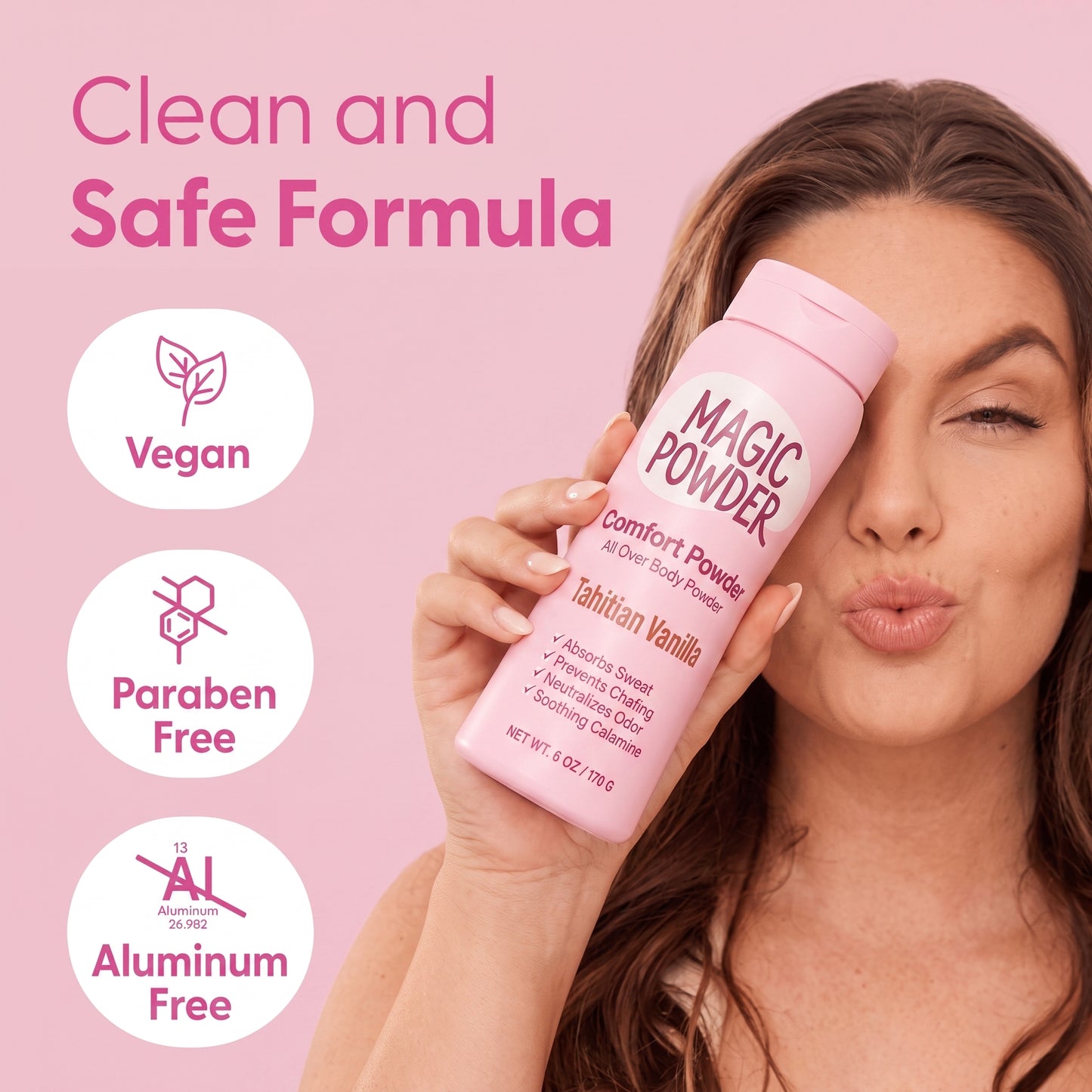 Magic Powder™ Comfort Powder + Powder Puff Bundle