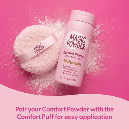 Magic Powder™ Comfort Powder + Powder Puff Bundle