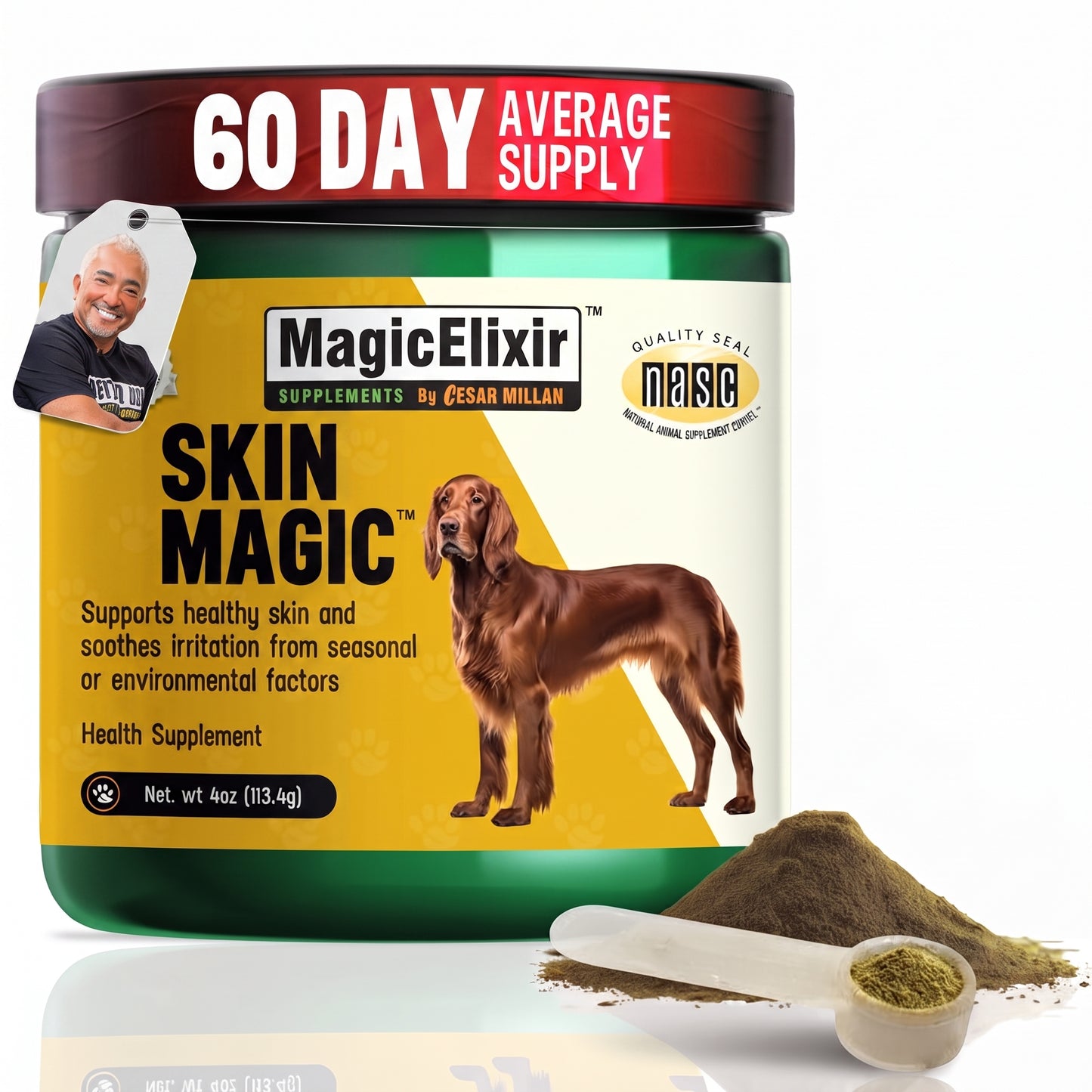 MagicElixir™ – Dog Skin, Coat & Hydration Support