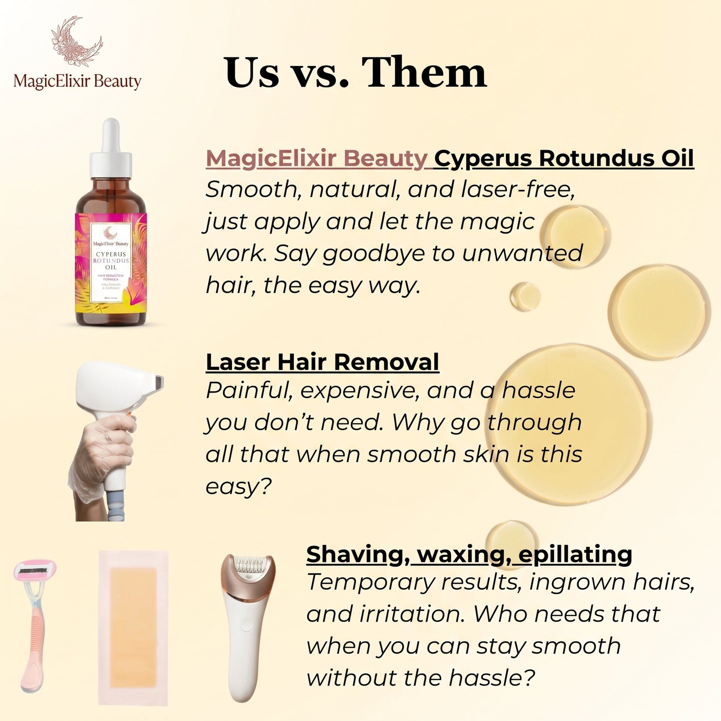 MagicElixir™ Anti-Hair Growth Oil