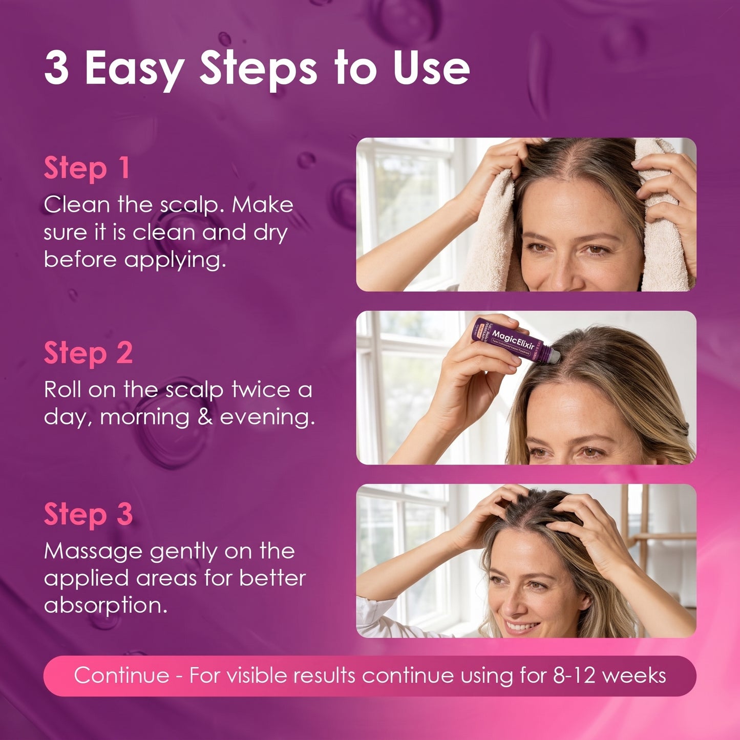 MagicElixir™ Hair Growth Serum Roll On