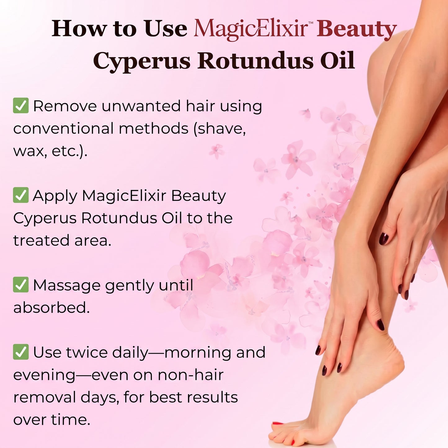 MagicElixir™ Anti-Hair Growth Oil
