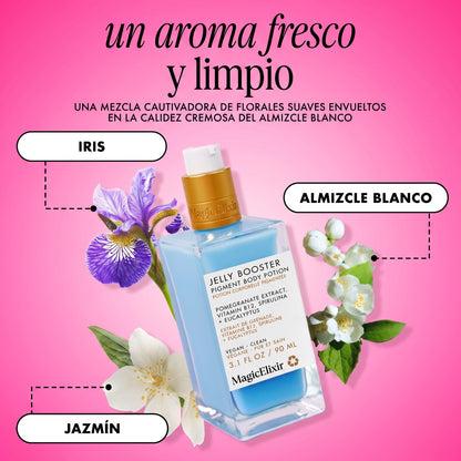 Jelly Booster – Poción Corporal que Aclara Manchas, Axilas y Muslos Internos